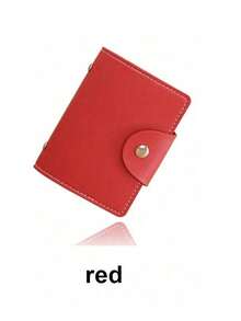 26卡槽PU皮革卡收纳袋男女通用简单纹理多卡槽卡袋学生多功能卡ID窗口带钱夹日常 /Men生日礼物给朋友妈妈礼物教师节礼物万圣节礼物圣诞礼物返校学生（随机拼接颜色）卡套钱包名片夹信用卡夹女士照片卡套女士迷你钱包卡钱包 - 彩色 - 查看 14