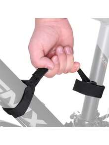 Correa de transporte multifuncional negra para bicicleta