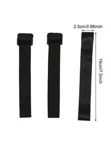 Correa de transporte multifuncional negra para bicicleta