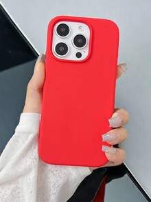 极简纯色液态硅胶红色手机壳 | 时尚液态质感 | 防震防刮 | 兼容 17、16 Pro Max、15、XR、7/8、15 Pro Max、12 Pro Max、13 Pro Max、14 Pro Max、13、14、11、12 Pro、14、XS、XR、7/8 Plus、7/8 GES2、A13 4G、A22、A21S、A52、S22 Ultra、A33 5G，兼容 Redmi 10，兼容 Redmi 系列，兼容 OPPO 手机，生日礼物 - 紅色 - 查看 7