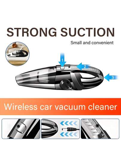 RAF Wireless Home Stofzuiger Ho hold Cleaning, Car Cleaning Cat Hair Pet Multi Functional Portable Mini Held Variety Of Scenarios, Including Accessories view 7
