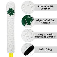 Golf Positioning Rod Cover, Durable Golf Club Positioning Rod Bracket, With Protective Cover, Suitable For Most Standard Rods, Golf Accessories - White - View 5
