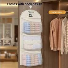 Geantă de plasă suspendată pentru șosete, lenjerie intimă și organizarea dulapului - Multicolor - Vizualizare 8