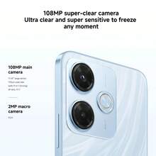 Điện thoại thông minh Xiaomi Redmi 13x 8GB + 256GB Bộ xử lý Helio G91-Ultra, Màn hình chấm FHD+ 6,79 inch với tốc độ làm mới lên đến 90Hz, Camera chính độ phân giải cực cao 108MP, Pin 5030mAh (Điển hình), Phiên bản toàn cầu - Vàng - Xem 5