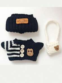 1 set de vêtements (sans poupée) adapté aux vêtements/accessoires de poupée de 17 cm, pour poupée LABUBU, poupée, vêtements de poupée