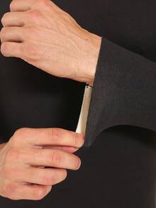 1 Set Men's Knitted Wool & Silk Seamless Casual Homewear Outfit, Medium Thickness, Warm For Autumn/Winter/Spring