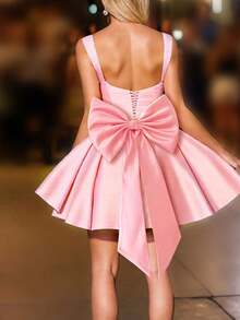 Phụ kiện nơ satin trang trí cho mùa tựu trường, phù hợp để mặc hàng ngày, dự tiệc, cosplay, có thể phối theo nhiều cách. Phụ kiện ngày Valentine. - Nhiều màu - Xem 7