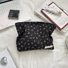 1个装化妆包,小号花卉夏季系列,防水,可装口红,女士化妆包,小型收纳化妆盒,女士旅行包,铅笔盒,日常大容量化妆刷收纳包,旅行洗漱包整理包,化妆包,铅笔袋,化妆包,旅行必备 - 彩色 - 查看 6