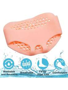 Almohadilla Metatarso Silicón Protector Pies Descanso - Multicolor - Ver 5