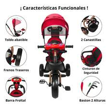 Baby Strollers - Red - View 6