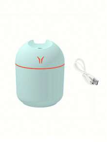1pc USB Powered Aromatherapy Mist Humidifier With Colorful Lights, Refreshes Air, Nourishes Plants, And Soothes Environment With Cool Mist, Night Light And Quiet Operation, Perfect For Home, Office Or Bedroom Use - Humidifier - View 12