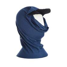 BUFF Multifunktionaler Schlauchschal mit Visier 113600 für Damen und Herren - Dunkelmarineblau - Übersicht 3
