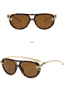 SeeBand Okulary przeciwsłoneczne typu Aviator unisex, okrągłe okulary przeciwsłoneczne retro oversize, okulary przeciwsłoneczne retro shield, damskie okulary przeciwsłoneczne z dużą oprawką, modne okulary przeciwsłoneczne w stylu europejskim i amerykańskim, akcesoria do podróży na świeżym powietrzu i do stylu ulicznego, modne okulary przeciwsłoneczne damskie, damskie okulary przeciwsłoneczne, strój jesienno-zimowy, akcesoria plażowe, styl retro Y2K basic, casualowy styl biznesowy, letnie wakacje na plaży, prezent na podróż na świeżym powietrzu - Wielokolorowe - Zobacz 37