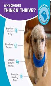 Outward Hound By Planet Dog Snoop Durable Interactive Treat Dispensing Dog Toy, Large, Blue - MàuG - Xem 6