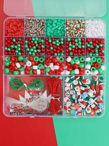 2000 piezas Juego de cuentas de arcilla Kits de pulseras con cuentas con letras Juego de fabricación de joyas Cuentas para pulseras de la Suministros para hacer joyas para fiestas de cumpleaños