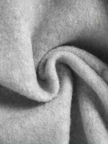 1件青少年男童宽松百搭休闲时尚运动连帽开衫外套，秋冬季 - 灰色 - 查看 6