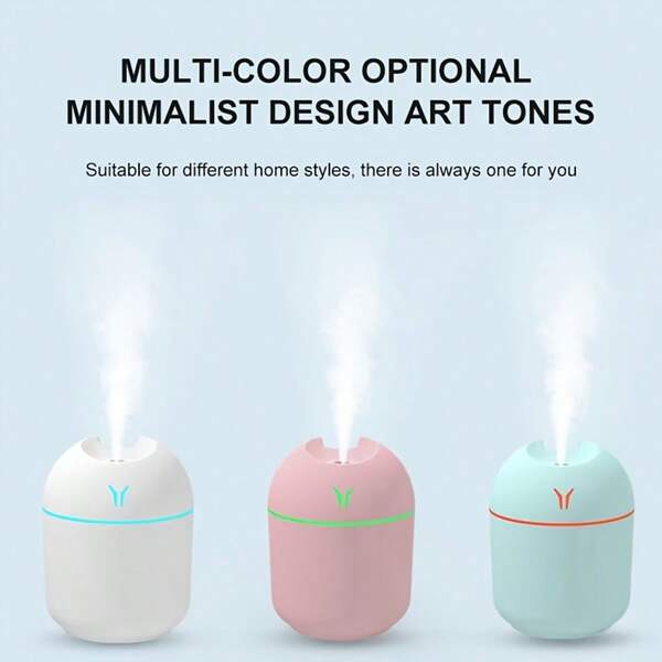 AOYI Cold Mist Aroma Diffuser & Humidifier 1pc - Fresh Room & Healthy Plants Night Light - Suitable For Family Bedroom Living Room Office