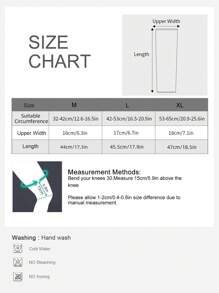 VBOSI 1 件女士男士压缩透气弹性护膝腿套适用于跑步篮球健身房配件护膝运动护膝健身房护膝