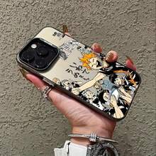 ¡¡Una pieza!! Funda de Teléfono Anime Boys Compatible con iPhone 16 15 14 13 12 11 Pro Max X XR XS MAX 8 7 Plus Cubierta Trasera Mate a Prueba de Golpes - Mezcla de colores - Ver 4