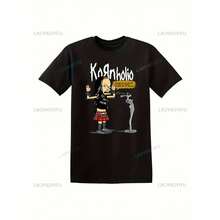 Cornholio Fun Graphic Shirt Men Women Humorous Novelty Design Unisex Casual Cotton Crewneck Loose Fit Tee Style Party Funny ShirtsSuitable Summer Wear,Printed Pattern Short Sleeves,Ladies'tops,And Printed Short Sleeves. INAWLY Floral Printed Short Sleeve T-Shirt Graphic Tees Women Topsvintage Clothes Women Halloween Clothes Elegant And Youthful Design Ropa De Hombre - 黑色5 - 查看 1