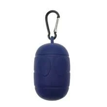Silicone Pet Themed Portable Garbage Bag Holder, Compact And Convenient For Outdoor Waste Collection