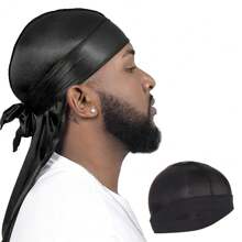 3pcs Solid Color Casual Polyester Beanie Hats, All Season - A - View 9