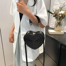 Bolso Bandolera Bolso Crossbody Impermeable Dama Melocotón - Negro - Ver 5