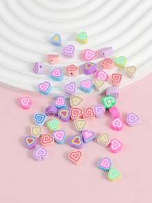 30pcs/set Floral DIY Clay Beads - Multicolor - View 6