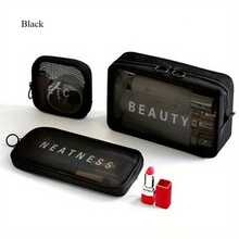 3Pcs Makeup Bags S M L Model Multi-Function Non-Dirty Waterproof - Multicolor - View 6