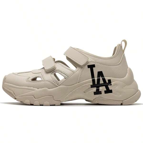 MLB Breathable & Comfortable Slippers, BIGBALL CHUNKY MASK Casual, Fashion, Travel, Lightweight & Comfortable Sandals, 3ASDCH143-07CRS