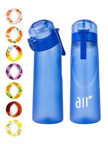 1PC Flavored Water Bottle, Bottle Starter Set, Drinking Bottle With One Random Flavoured Pods Suitable For Gyms, Schools, Flavored Water Bottle