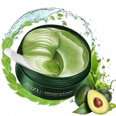 Avocado Moisturizing Collagen Eye BagMask,60pcs/Set Under Eye, Eye Care Product Dark Eye Bags, Skin Care  Moisturizer Hydrating Comfort