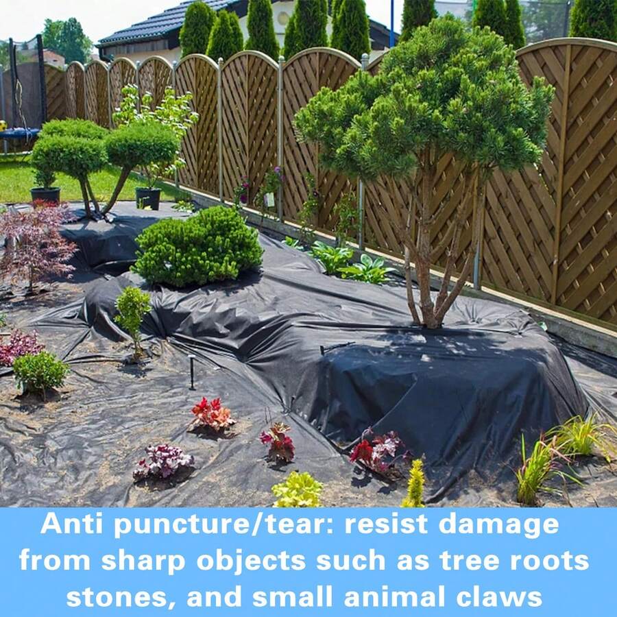 2 * 2M, 3 * 3M, 6 * 6M Polyethylene Film For Water Landscape Applications - Black - View 1