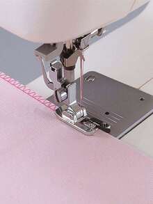 Perfect Edging Presser Foot Set - Fits All Low Shank Sewing Machines Like Janome, Brother, Babylock, Euro-Pro, Simplicity, White, | DIY Handmade Christmas Holiday Gift - Multicolor - View 2