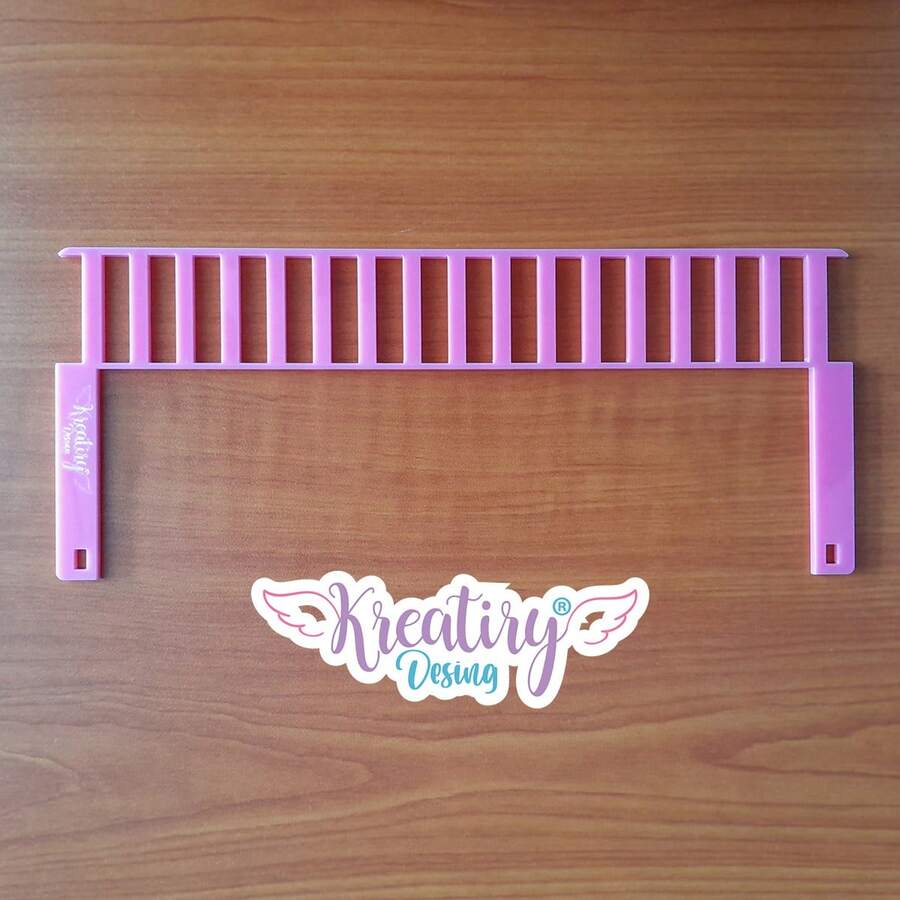 Cierre para arillos en acrílico rosa 3mm accesorio para bisutería y manualidades, cierre resistente, fácil uso, color moderno y brillante - Rosa - Ver 1