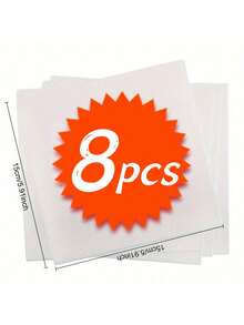 4 Pezzi/1 Pezzo/Confezione Di Pannelli Di Tela Bianca - Tavole Di Qualità Da Artista Da 8x8 Pollici Per Dipingere Con Acrilico, Gouache, Tempera - Forniture D'Arte Per Adulti, Professionisti - Ideali Per Regali Di Ringraziamento, Natale, San Valentino, Attività Scolastiche