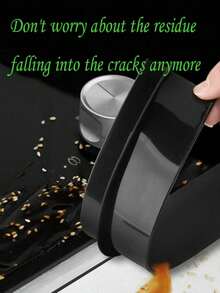 1pc Kitchen Anti-Pollution Sealing Strip, Silicone High Temperature Resistant Kitchen Gap Sealing Strip, Oil & Dirt Resistant Gas Stove Gap Soft Sealing Strip - Multicolor - View 4