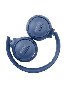 JBL Tune 510BT Wireless On-Ear Headphones, Pure Bass Sound, 40H Playtime With Fast USB-C Charging, Built-In Mic With Voice Assistant, Foldable Lightweight Design, Android IOS Compatible, Perfect For Music, Gaming, Gym, Travel - Blue - View 4