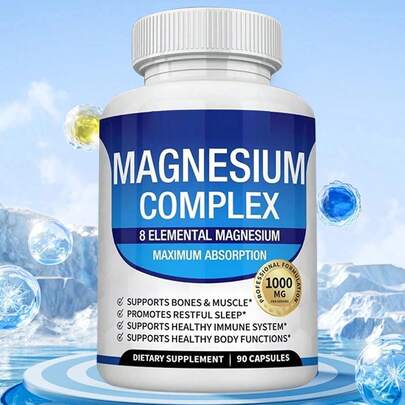 Magnesium Complexes Support Bones And Joints And Promote Sleep.