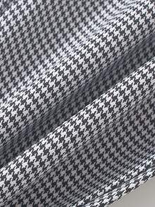 Young Boy Plaid Button Pocket Casual Straight Leg Pants, Comfortable & Minimalist - Multicolor - View 7