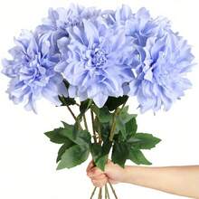 1pc Artificial Dahlia Flower, Home Decoration For Wedding Party Festive, Christmas Decorations, Christmas Gifts, Home Decor, Halloween Decor, Christmas Decorations, Kitchen Decor,Autumn Decor,Fall Room Decor,Bedroom Decor,Room Decor,Room Decor Bedroom