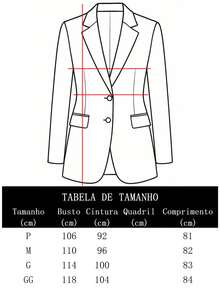Kliou Fashion Women's Tailored Blazer With Lining 2 Button Elegant Coat With Pocket Valentine's Day - 卡其2個紐扣 - 查看 3