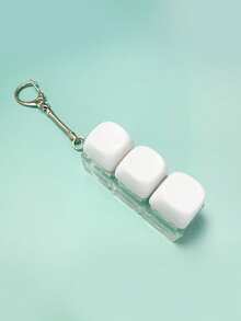 1个极简彩色键盘手指玩具,4键立方体钥匙扣,缓解压力,可用作钥匙扣、车钥匙扣、包包挂件,键盘按键设计,成人手指钥匙扣,手指按压钥匙扣,放松钥匙扣,专注放松挂绳钥匙扣,生日礼物,派对礼物,节日礼物。带证件卡套挂绳,汽车配件,包包挂件,圣诞礼物,送给老师、朋友、姐妹的创意礼物。 - 彩色 - 查看 15