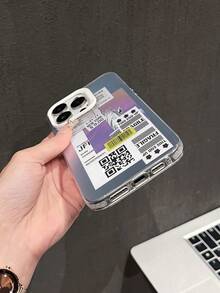 Statue Of Liberty Pattern Phone Case, Personalized Protective Cover Compatible With Iphone 16 Pro Max, 15, 14 Plus, 13, 12, 11 - Silver White Frame - View 5