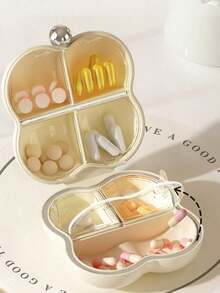 Hộp đựng thuốc đa năng hình hoa, có thể dùng làm hộp đựng trang sức, hộp đựng thuốc hàng tuần, hộp đựng thuốc men, món quà hoàn hảo cho năm học mới, du lịch, phù dâu, giáo viên, Halloween, Giáng sinh, phù hợp cho phụ nữ, thanh thiếu niên, học sinh, sử dụng hàng ngày tại nhà, túi đựng thuốc khi đi du lịch. - Nhiều màu - Xem 4