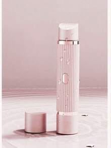 二合一女性电动剃毛器 - 适用于比基尼、眉毛、面部、腿部和腋下的干湿脱毛器 - 便携式比基尼修剪器 - 可充电、无线 - 剃须温和有效