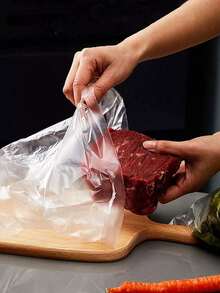 1 Roll Of Food Plastic Wrap, Disposable Food Plastic Wrap, Odor-Free Plastic Wrap For Refrigerator Food, Plastic Wrap, Food Wrap, Leftover Food Dust Cover, Christmas Party Supplies