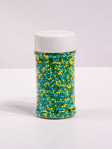 Sprinkles pentru decorarea torturilor de 85 g/3 oz. Folosiți-le pentru a decora brioșe, gogoși, înghețată și prăjituri. Folosiți-le ca sprinkles pe prăjituri în brutării sau ca decorațiuni de masă pentru deserturi la petreceri de ziua de naștere, Crăciun, Halloween și petreceri tematice. Doar pentru decor.