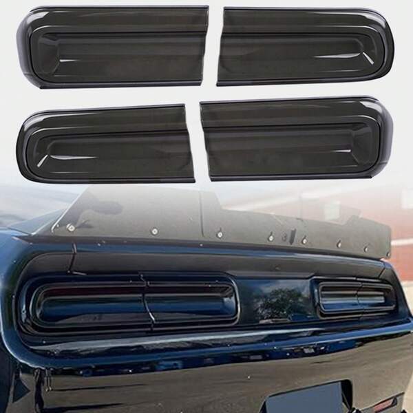 Capas para lanternas traseiras e acabamento para lanterna traseira do Dodge Challenger 2015-2023