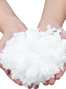 1pc-2026 Christmas Decorations -20g/50g Simulated Snow - Christmas Snow, Fake Snowman, Snowmaking Scene, Snow Christmas Tree, Snow Scene - Indoor And Outdoor Courtyard Decoration, Snowflakes - Multicolor - View 5